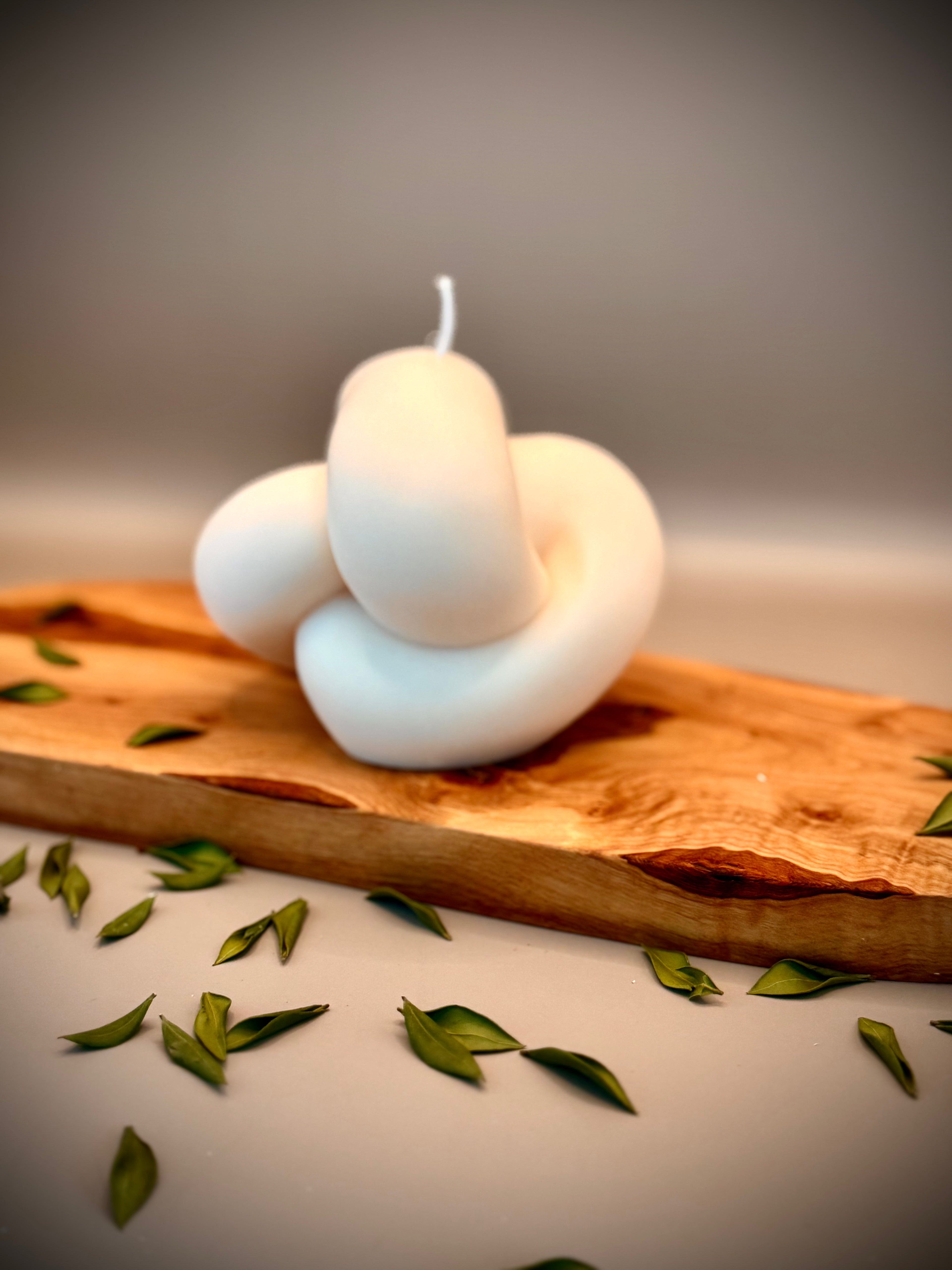 ABRAÇO Sculptural Candle | Soy Wax | Unscented