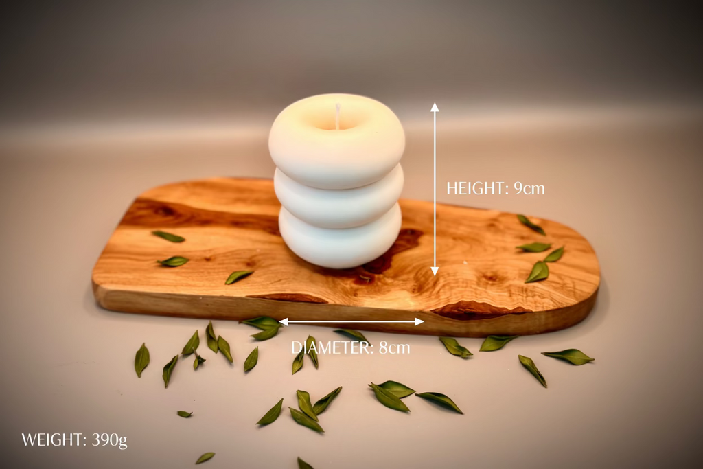 AMENTI Sculptural Candle | Soy Wax | Unscented