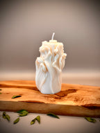 APHRODITE sculptural soy wax candle — unscented decorative candle by Beyond Candle Store