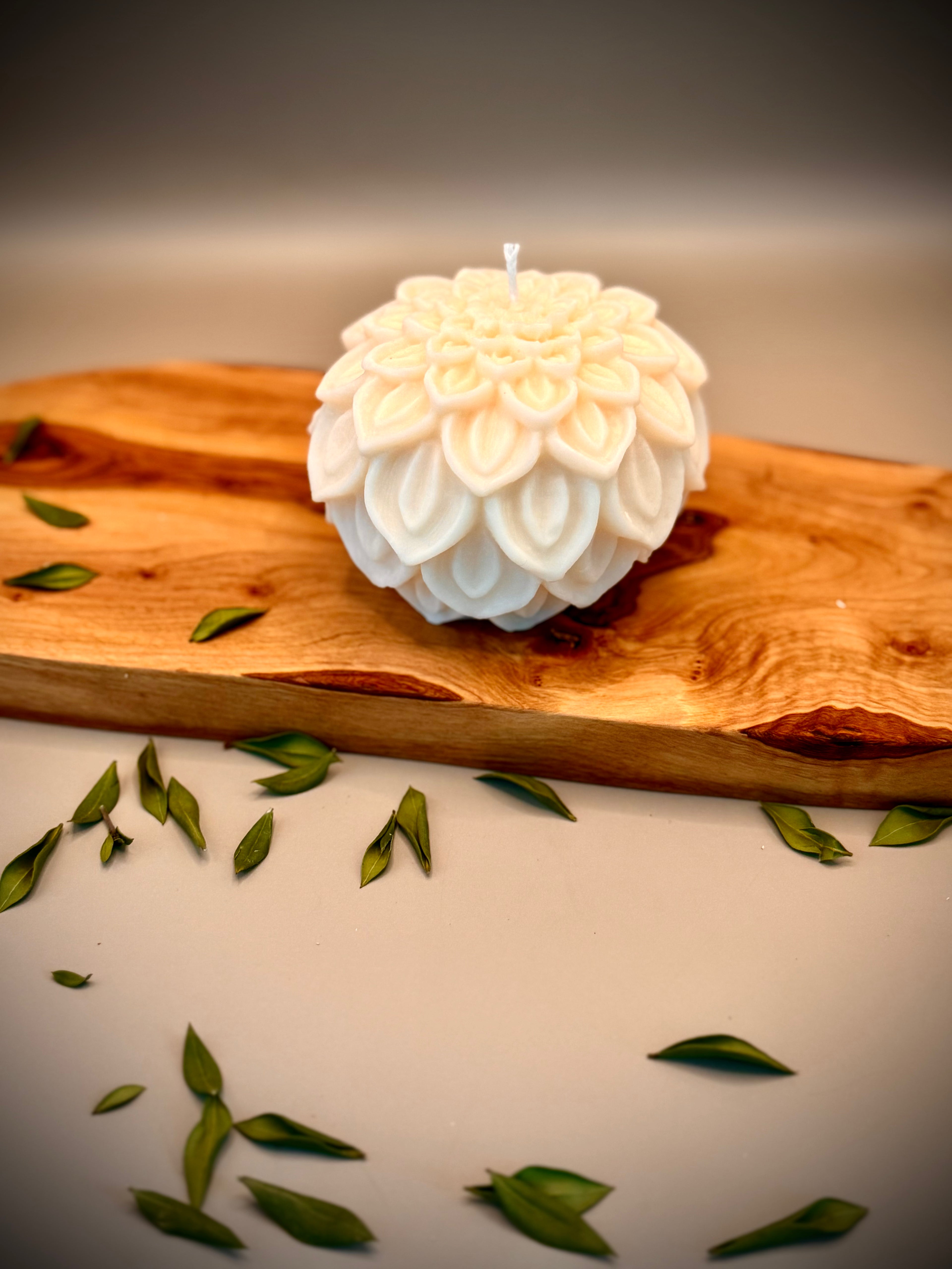 ATHENA Sculptural Candle | Soy Wax | Unscented