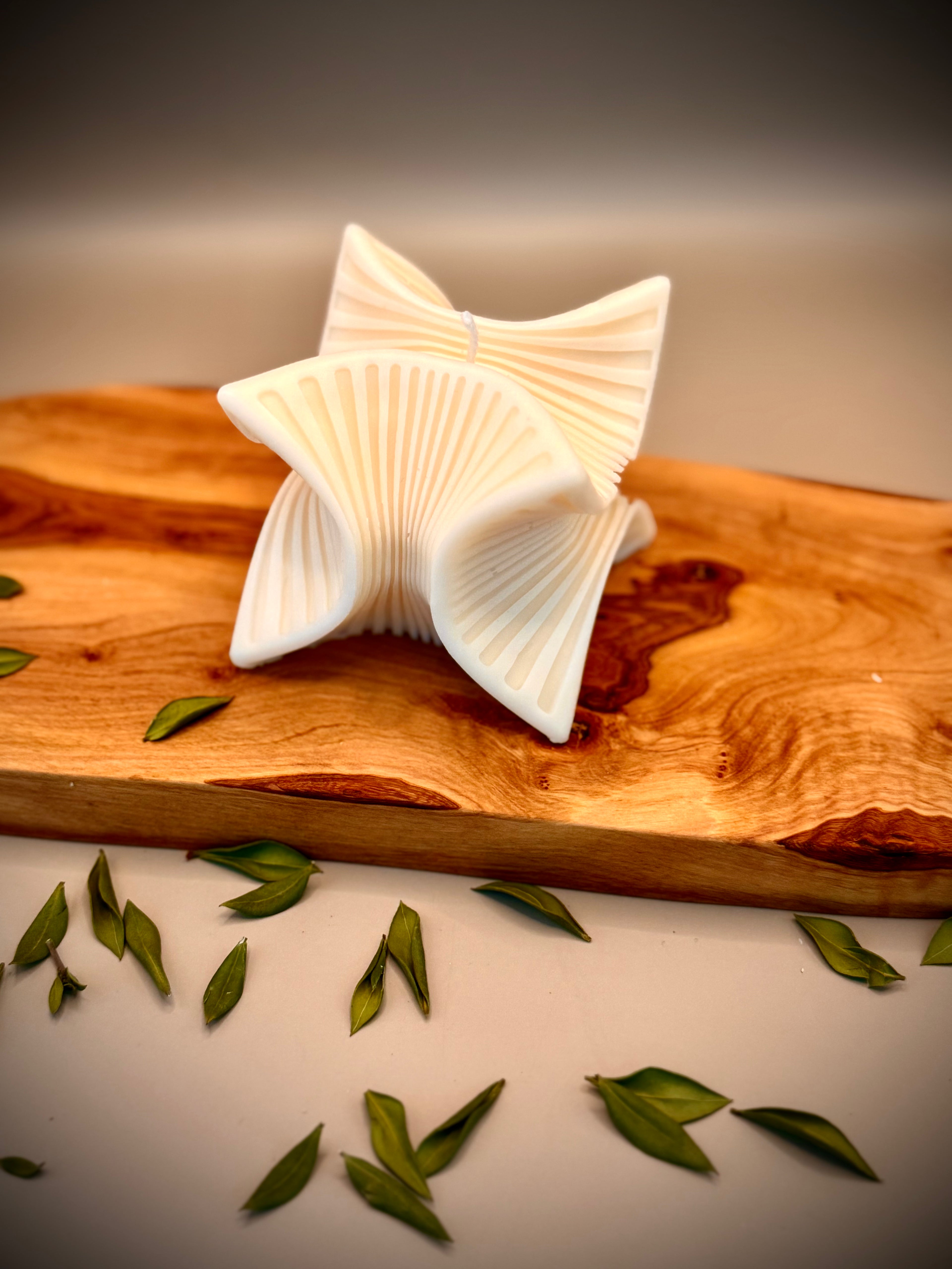 BUTTERFLY Sculptural Candle | Soy Wax | Unscented