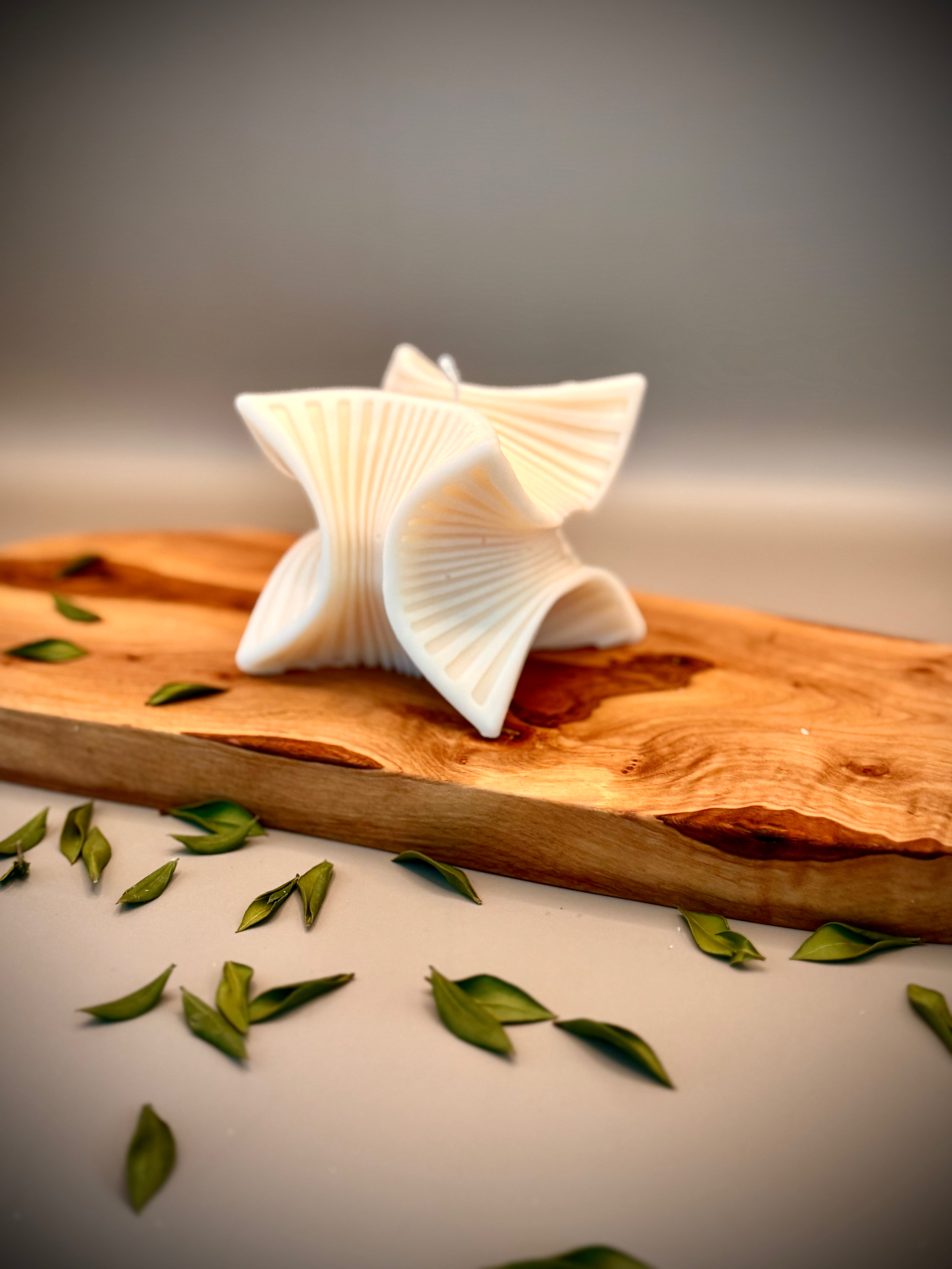 BUTTERFLY Sculptural Candle | Soy Wax | Unscented