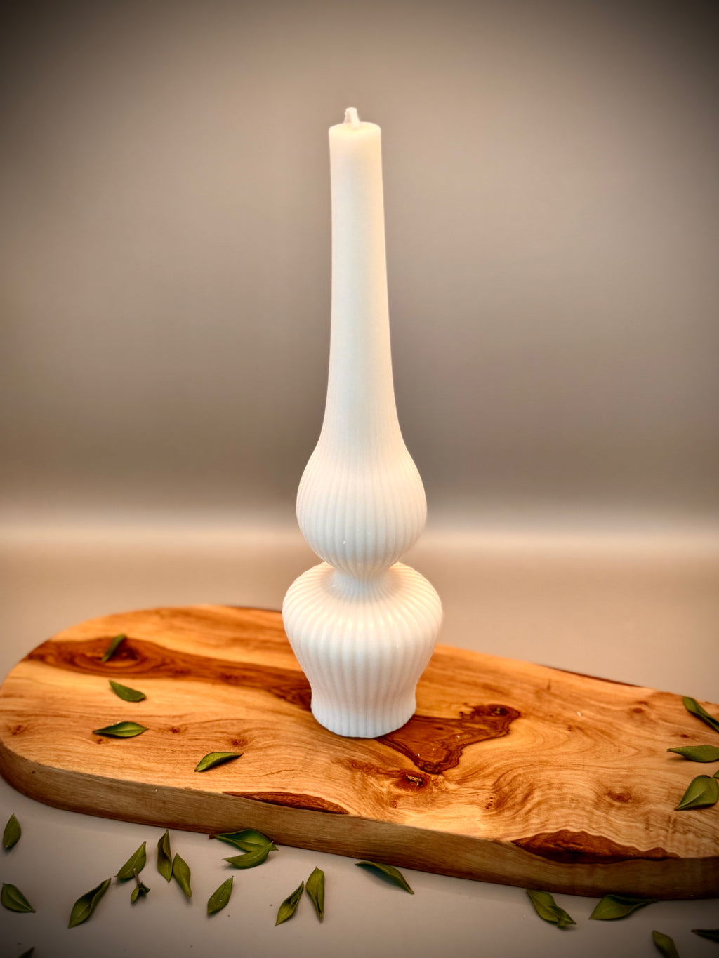 CALICE Sculptural Candle | Soy Wax | Unscented