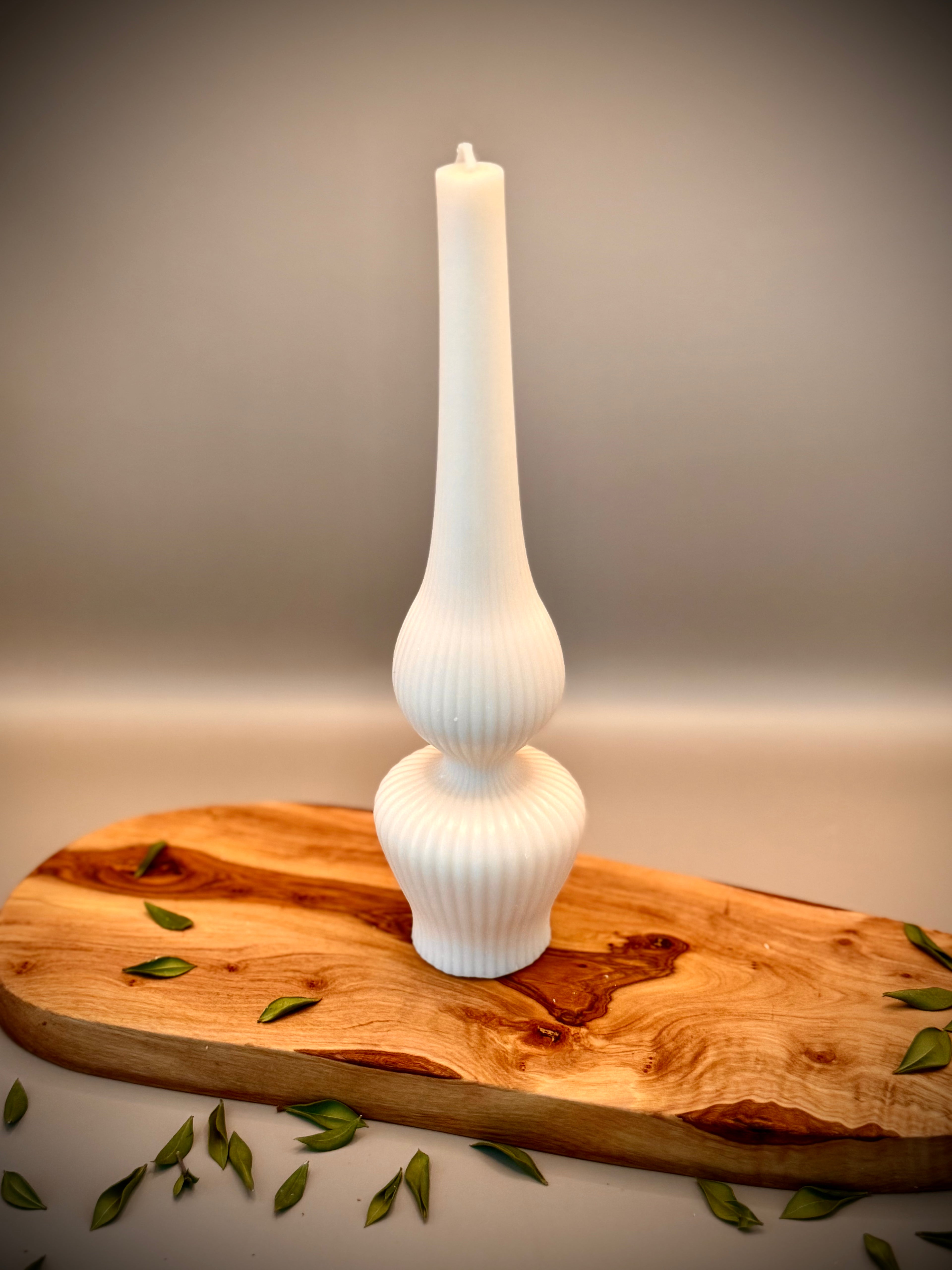 CALICE Sculptural Candle | Soy Wax | Unscented