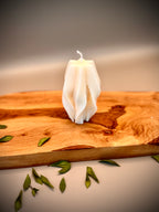 CORAL artisan candle — handcrafted sculptural soy wax home decor