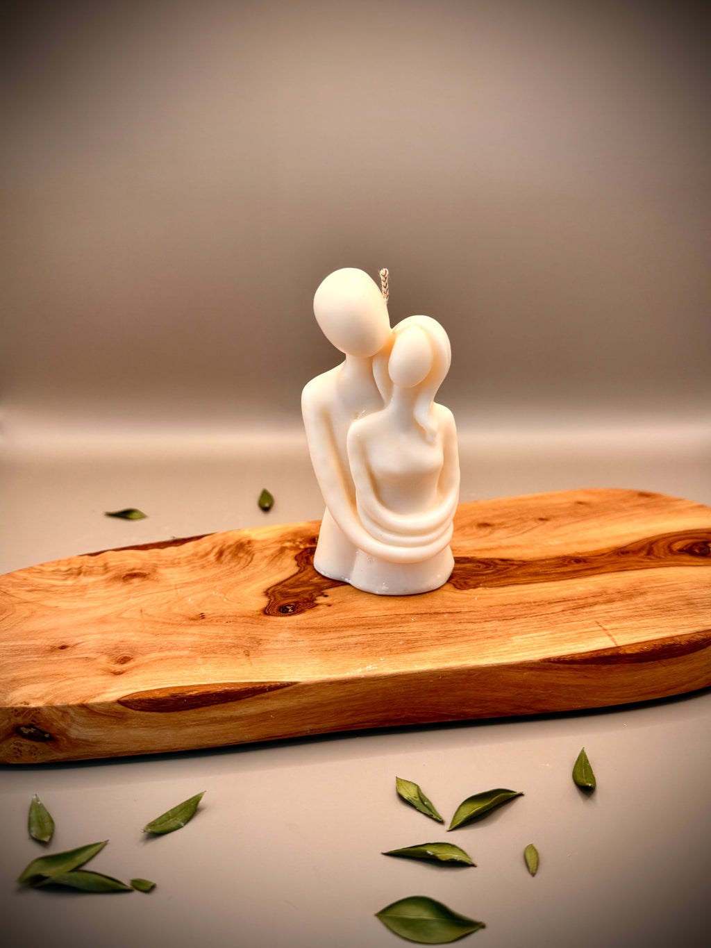 SOULMATE Sculptural Candle | Soy Wax | Unscented Hand-Poured