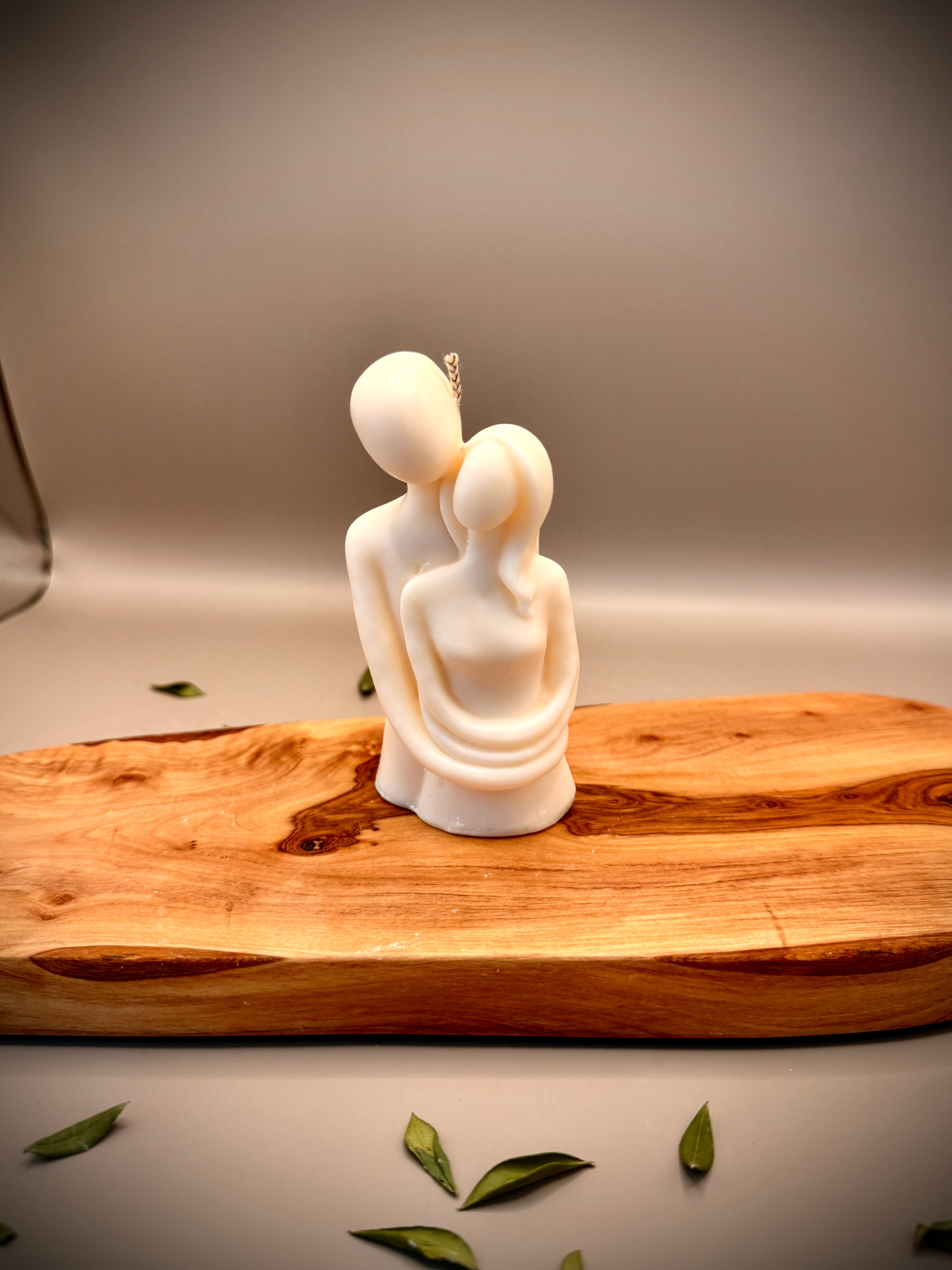 SOULMATE Sculptural Candle | Soy Wax | Unscented Hand-Poured