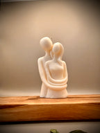 SOULMATE sculptural soy wax candle — unscented decorative candle by Beyond Candle Store
