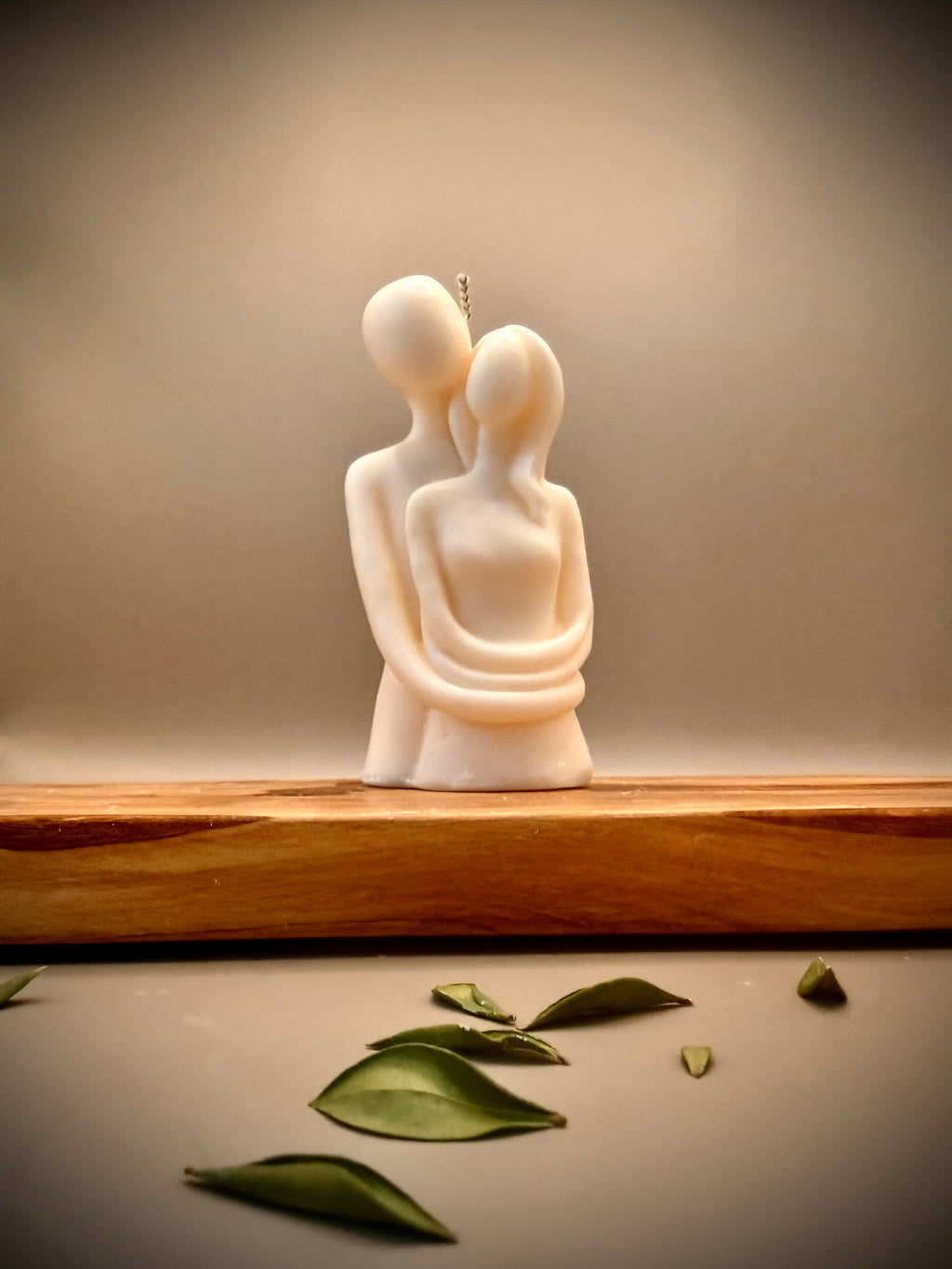 SOULMATE Sculptural Candle | Soy Wax | Unscented Hand-Poured