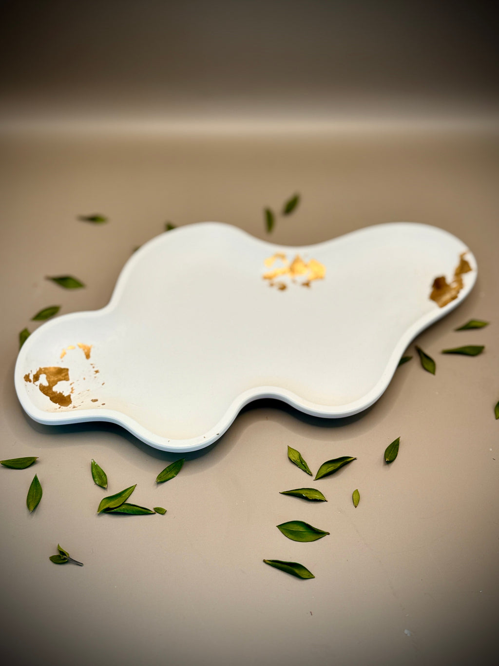CANDLE TRAY — hand-molded ceramic candle accessory by Beyond Candle Store