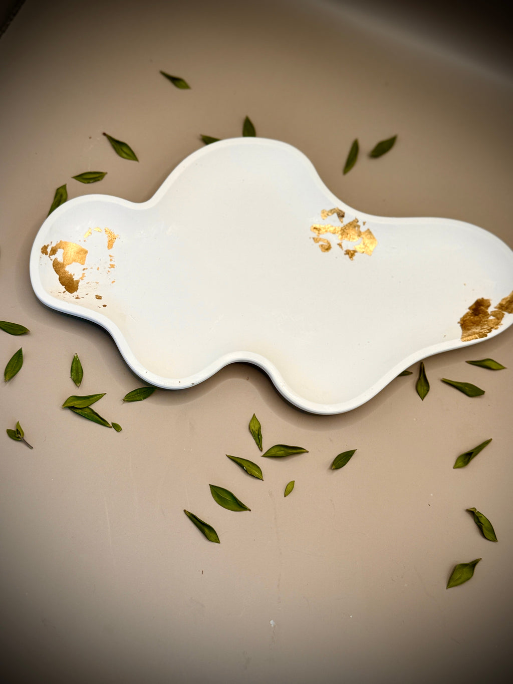 CANDLE TRAY — hand-molded ceramic candle accessory by Beyond Candle Store