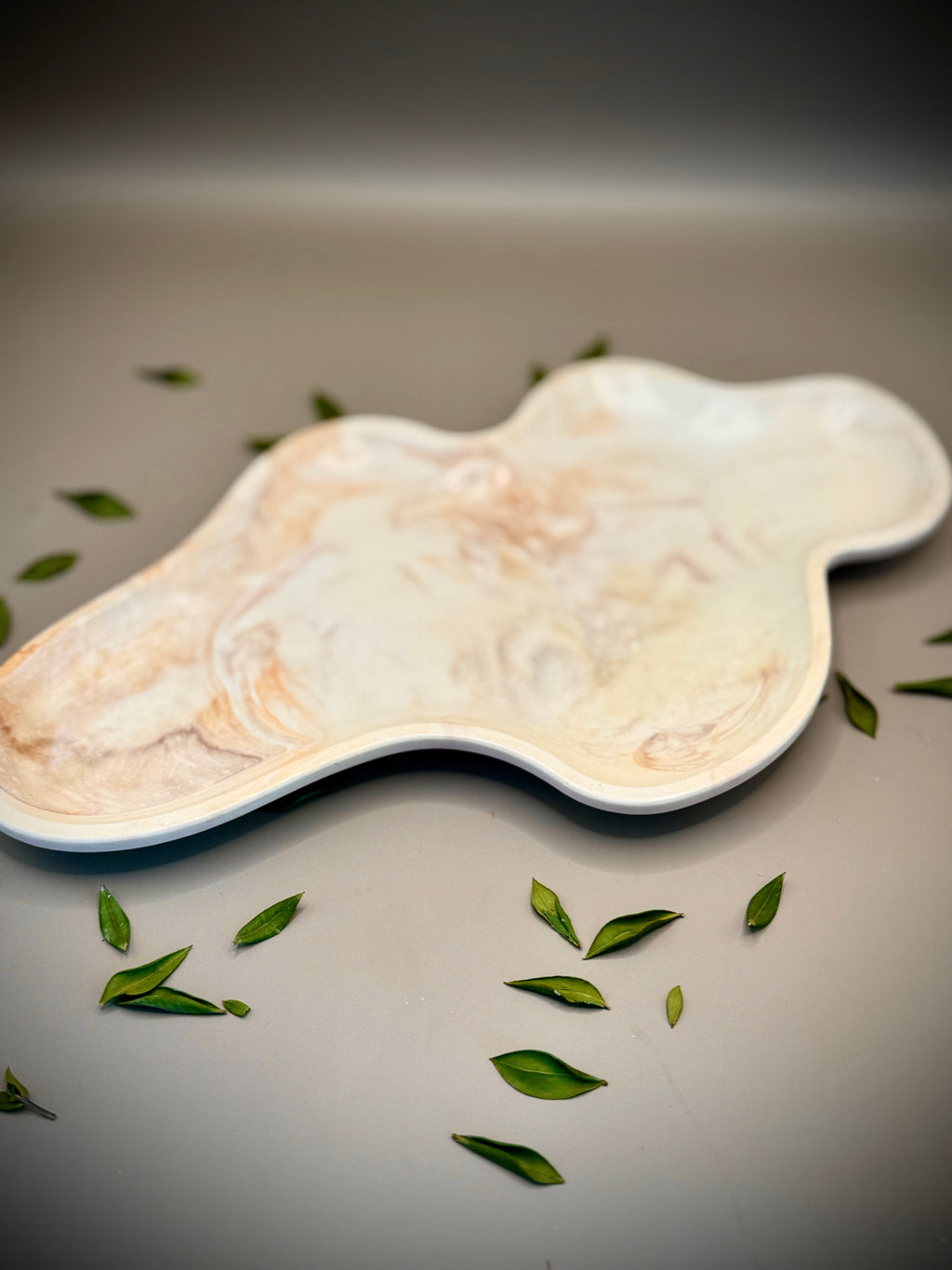 CANDLE TRAY — hand-molded ceramic candle accessory by Beyond Candle Store