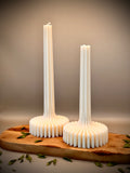 LOTUS Sculptural Candle Set | Soy Wax | Unscented