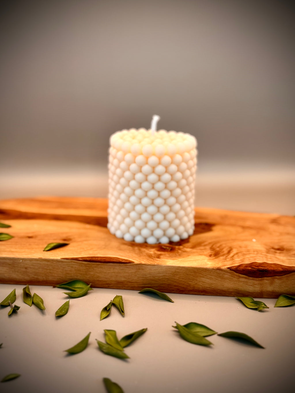 PEARL Sculptural Candle | Soy Wax | Unscented