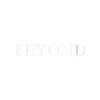Text 'BEYOND' on a brown textured background